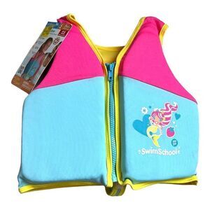 NWT Youth Girls Swim School Water Swimming Training Vest - Level 2 - 4-6 yrs